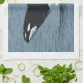 Orka Wal Küchentuch (Gefaltet)