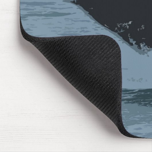 Orka Wal Mousepad (Ecke)