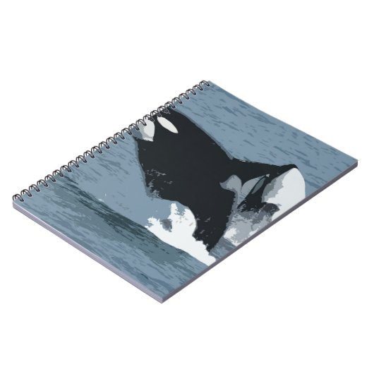 Orka Wal Notizblock (Linke Seite)