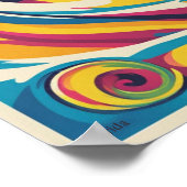 Orkan Milton Oktober 9 2024 Florida Poster (Ecke)