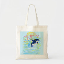 "Orkanisieren!" Anarchist Orca Tote Bag
