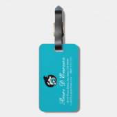 Orkanwal Gepäckanhänger (Rückseite vertikal)