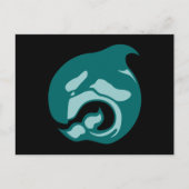 Orkanwal Postkarte (Vorderseite)