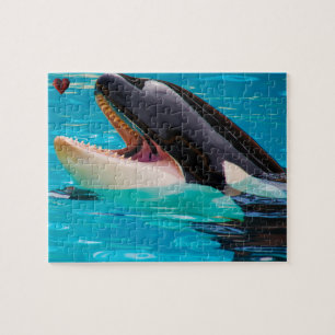 Orkas oder Schwertwale von Jigsaw Puzzle