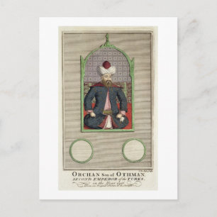 Orkhan (c.1288-c.1362) Sohn von Osman, Zweiter Kai Postkarte