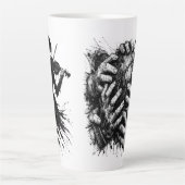 Orkney Ba greifende Hände Milchtasse (Vorderseite)