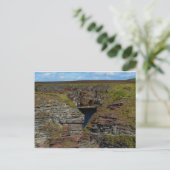 Orkney Cliffs Postkarte (Stehend Vorderseite)
