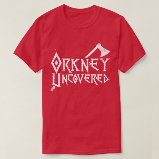 Orkney Entdeckt Ax T-Shirt (Design vorne)