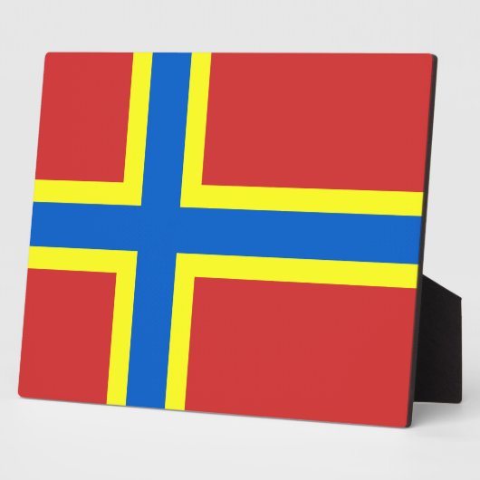 Orkney Flag Fotoplatte (Seite)