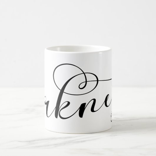 Orkney Flag in Heart, Northern Isles, Schottland Kaffeetasse (Mittel)