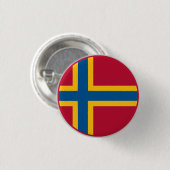 Orkney-Flagge Button (Vorne & Hinten)
