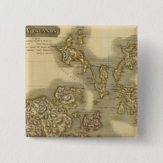 Orkney-Inseln Button (Vorderseite)