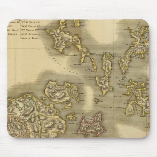 Orkney-Inseln Mousepad (Vorne)