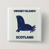 Orkney-Inseln, Schottland Button (Vorderseite)