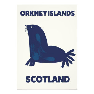 Orkney-Inseln, Schottland Fotodruck