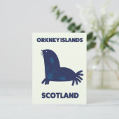 Orkney-Inseln, Schottland Postkarte (Stehend Vorderseite)