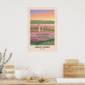 Orkney-Inseln Schottland Reiseplakat Poster (Küche)