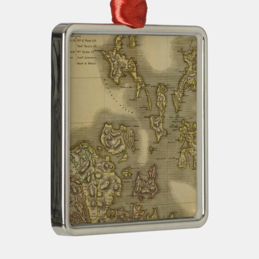 Orkney-Inseln Silbernes Ornament (Rechts)