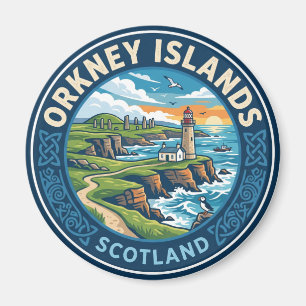 Orkney-Inseln Vereinigtes Königreich Magnet