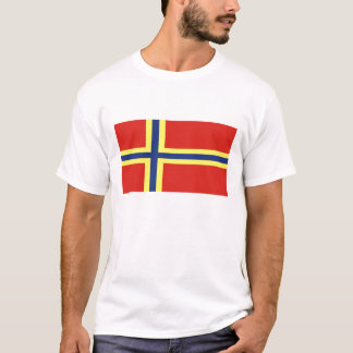 Orkney-Landesflagge Großbritannien Vereinigtes T-Shirt
