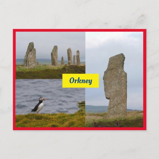 Orkney Postcard Postkarte (Vorderseite)