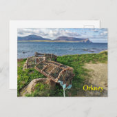 Orkney Postkarte (Vorne/Hinten)