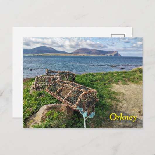 Orkney Postkarte (Vorne/Hinten)