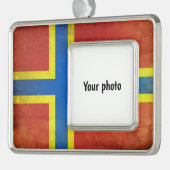 Orkney Rahmen-Ornament Silber (Links)