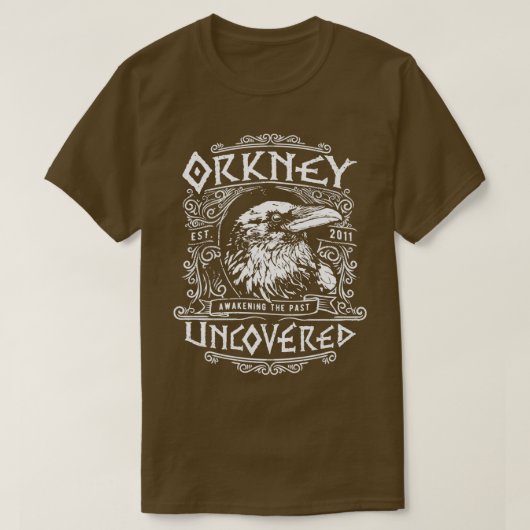 Orkney Uncoverven Raven T-Shirt (Design vorne)