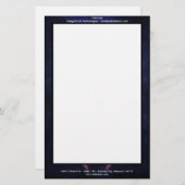 Orkolon Starfield Briefpapier (Vorne/Hinten)