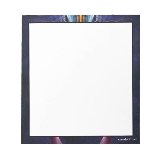 Orkolon Starfield Notizblock (Vorderseite)