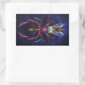 Orkolon Starfield Rechteckiger Aufkleber (Tasche)