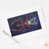 Orkolon Starfield Rechteckiger Aufkleber (Umschlag)