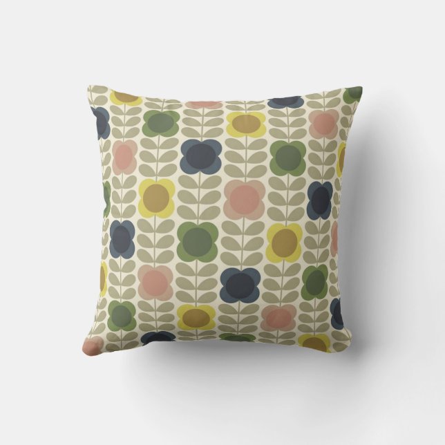 Orla Kiely Floral Kissen (Rückseite)