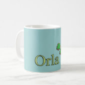 Orla-Name-Tasse Kaffeetasse (Vorderseite Links)