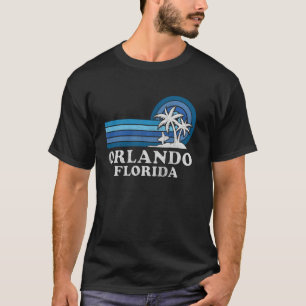 Orlando Beach Florida Vintage Familien Sommerferie T-Shirt