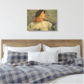 Orlando (Beautiful Young Man) (von E.R. Hughes) Leinwanddruck (Insitu (Schlafzimmer))