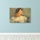 Orlando (Beautiful Young Man) (von E.R. Hughes) Leinwanddruck (Insitu (Holzboden))