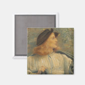 Orlando (Beautiful Young Man) (von E.R. Hughes) Magnet (Vorderseite/Rückseite)