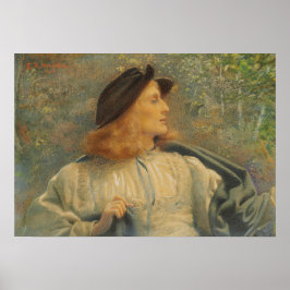 Orlando (Beautiful Young Man) (von E.R. Hughes) Poster