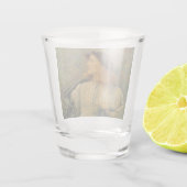 Orlando (Beautiful Young Man) (von E.R. Hughes) Schnapsglas (Rückseite)