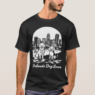 Orlando City Florida Hunde Liebhaber T-Shirt