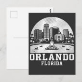 Orlando City Florida Postkarte (Vorne/Hinten)