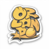 Orlando City Waterproof Autoaufkleber Aufkleber (Vorderseite)