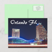 Orlando FL Postkarte (Vorne/Hinten)