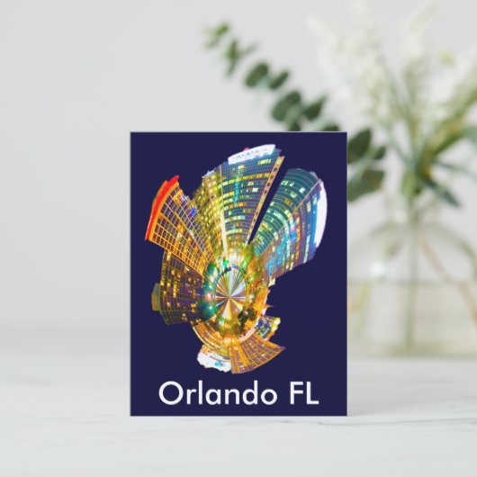 Orlando fl postkarte (Stehend Vorderseite)