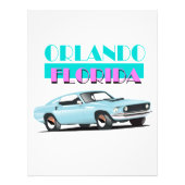 Orlando Florida 80er Poster (Vorne)