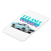 Orlando Florida 80er Poster Magnet (Linke Seite)