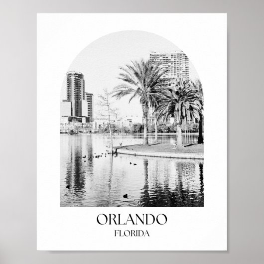 Orlando Florida Arch Foto Print Poster (Vorne)