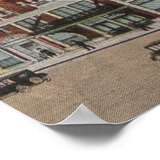 Orlando, Florida - Außenansicht des gebil Poster (Ecke)